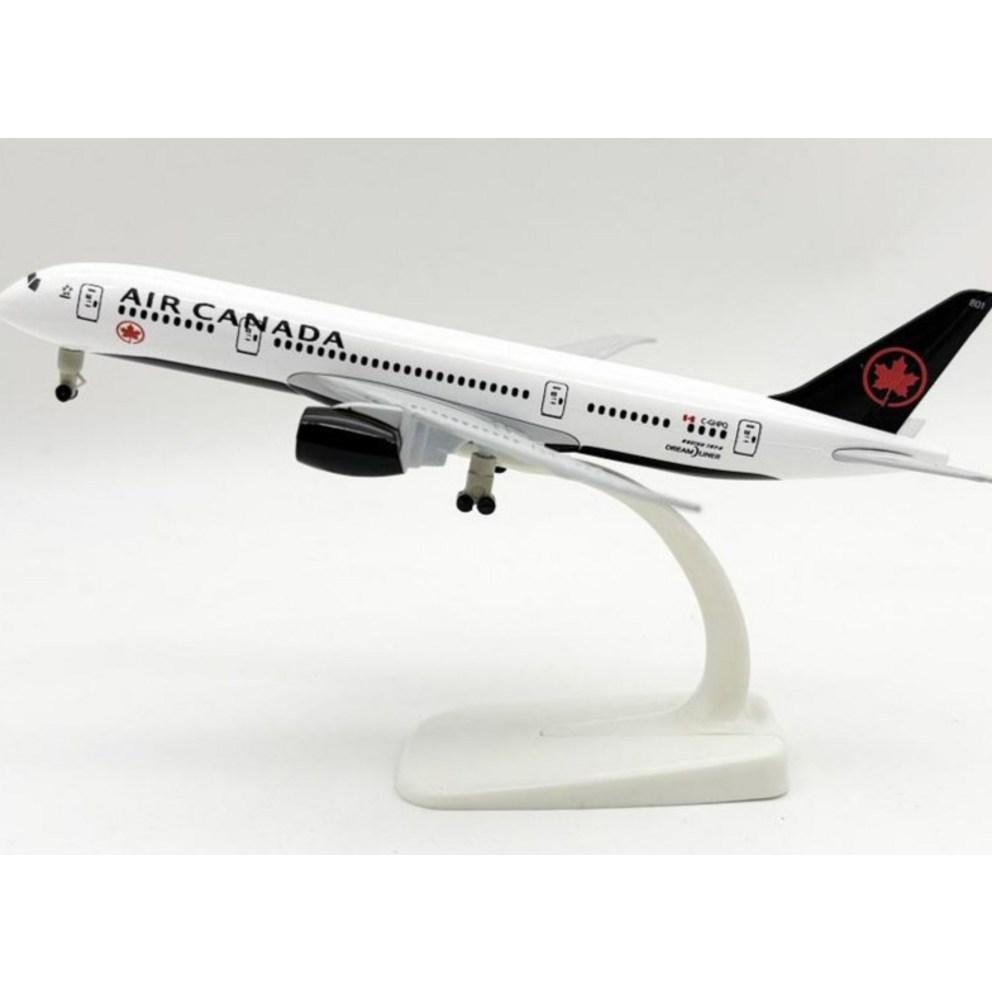 Металлическая модель самолета 20 см - Boeing 787 livery Air Canada
