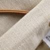 HERMES Alain GM Shoulder Bag beige canvas unisex Used