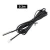 NTC 10K 1% 3950 Thermistor Temperature Sensor 0.3M 0.5M 1M 2M 3M 5M 10M Waterproof NTC Temp Probe Cable For Arduino W1209 W1401