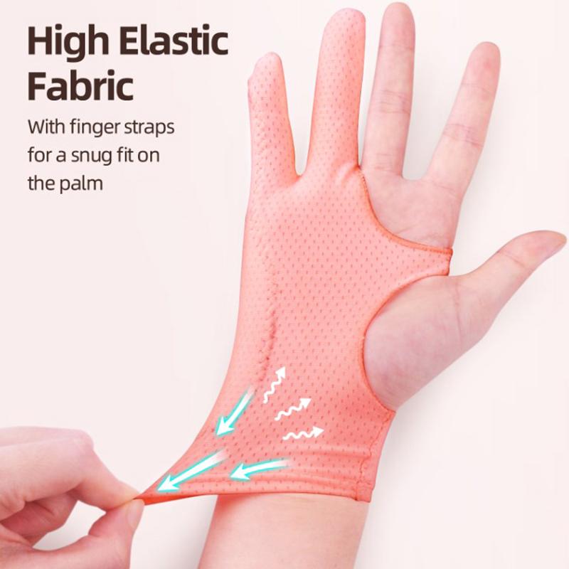 1 шт. Перчатка для рисования для графического планшета для рисования 2 пальца защита от загрязнений