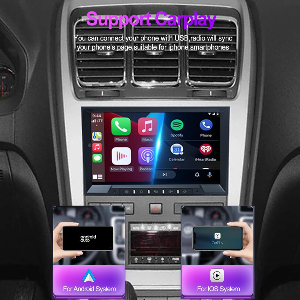 8-дюймовый автомобильный радиоприемник Android для GMC Acadia Savava Sierra Chevrolet Avalanche Suburban Carplay 2Din Autoaudio головное устройство навигация GPS 2+64 ГБ