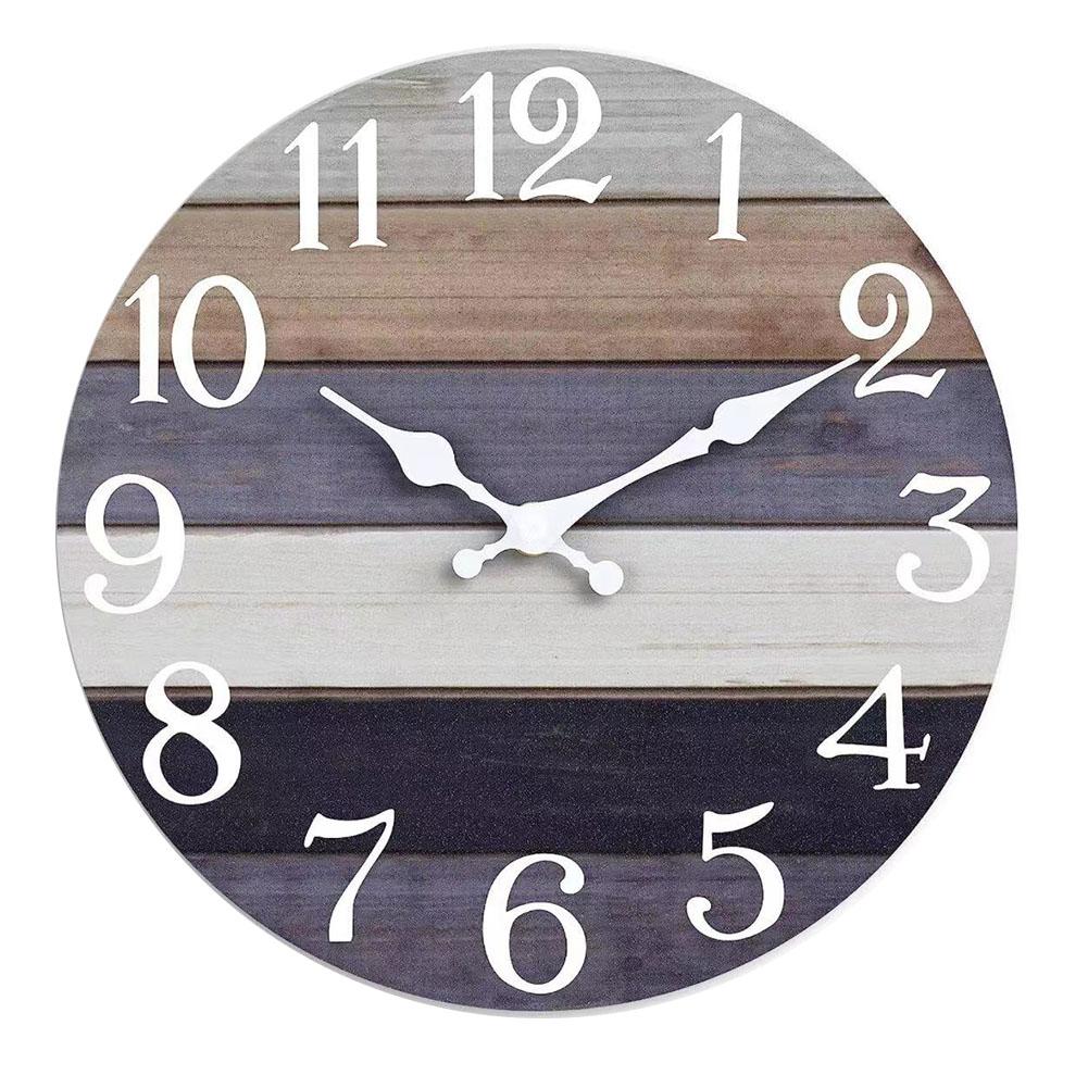 Бесшумный механизм, стильный домашний декор, батарейка типа АА, нет