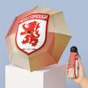 Мини 5-складной карманный зонт Middlesbrough FC Компактный легкий защита от УФ дождя солнца Портативный дорожный зонт
