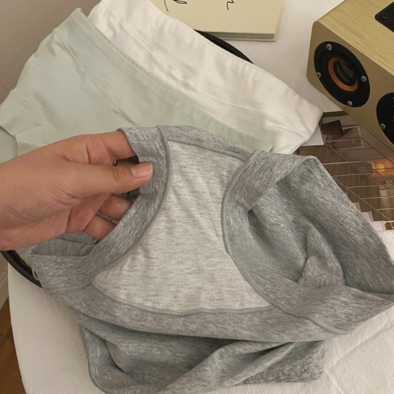 Трусы средней талии, нижнее белье из чистого хлопка больших размеров для женщин, удобные трусики-треугольники из хлопка с промежностью