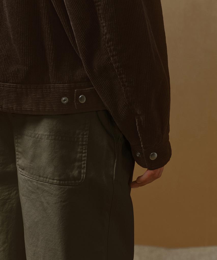Musinsa Standard 8W Corduroy Work Jacket [Brown]