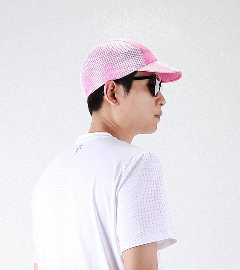 MCNSPORTS Беговая кепка-snapback Run Circle Rose, не вызывающая потливости