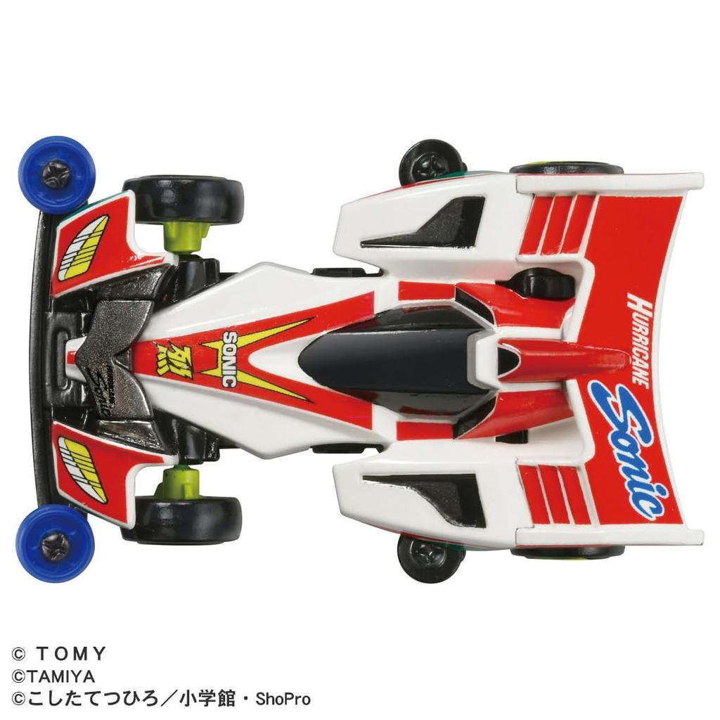 TAKARA TOMY Tomica Premium Tomica Premium Unlimited Bakusou Kyoudai Let's & Go Mini 4WD Hurricane Sonic Mini Car Toy Ages 6+