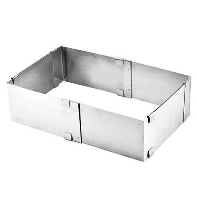 Форма для торта из нержавеющей стали, телескопическая форма для украшения торта, кухонный инструмент для выпечки