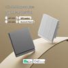 Ультратонкий умный выключатель с двойным управлением, Bluetooth, WiFi 2.0, голосовым управлением и подключением через мобильное приложение, совместим с Mijia