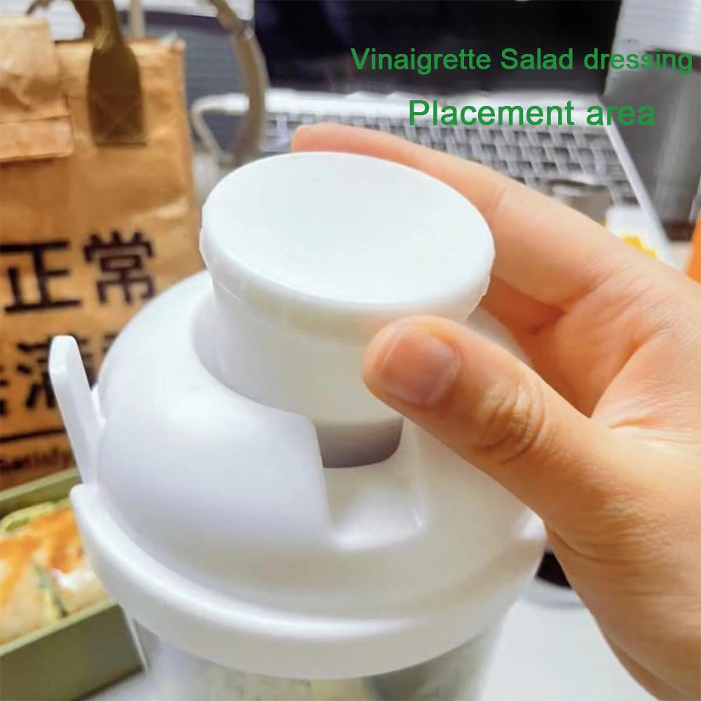 1LPortable Bottle Salad Cup Breakfast Oatmeal Cereal Nut Yogurt Bowl with Fork Sauce Cup Lid Bento Box Yogurt Storage Bowl Lunch