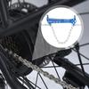 Индикатор износа велосипедной цепи Алюминиевый сплав Измерительный инструмент для проверки цепи Линейка для дорожных горных велосипедов