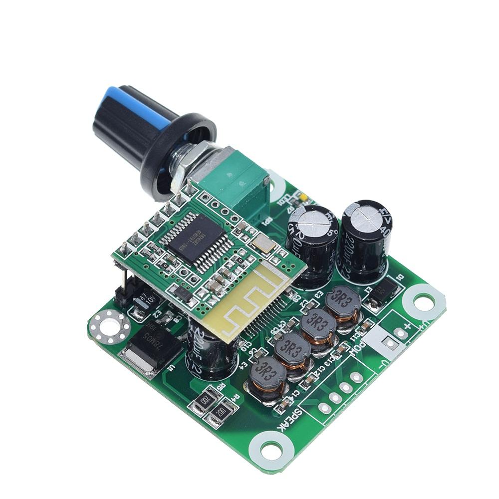 TZT 1/2/5 шт. TPA3110 Bluetooth 4.2 15 Вт+15 Вт Цифровой аудиоусилитель мощности Плата-модуль 12 В-24 В для USB-динамика, Портативного динамика