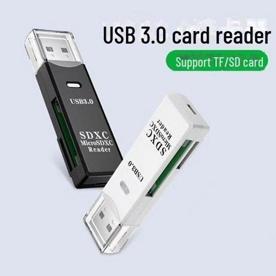 Высокоскоростной USB 3.0 двойной SD-кардридер: Универсальный OTG-кардридер для камеры и компьютера