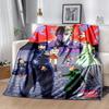 1pc Blanket JoJo's Bizarre Adventure Print Design, Lightweight Blanket for Sofa, Bed- Soft &Warm, Gift for All Seasons like Christmas, Halloween