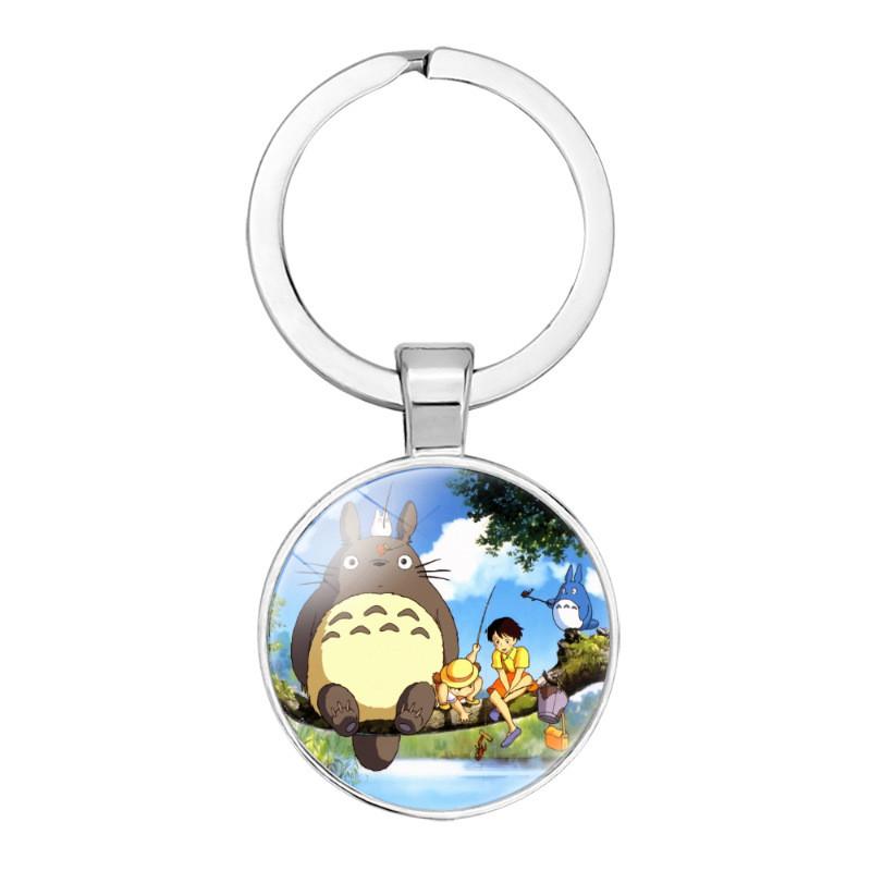 Adorable Totoro Keychain Cute Anime Design Perfect For Keys And Bags