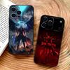 Чехол для телефона Game D-DEVIL MAY C-Cry для IPhone 17,16,15,14,13,12,11,Plus,Pro,Max,Plus,XS, мягкий чехол Черный силикон