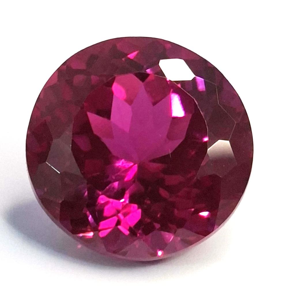Fabulous Natural Pink Ruby Mozambique 11-13 Ct Round Cut Certified Gemstone