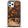 Bewood Unique Case for iPhone 12 Pro Max - Orange with MagSafe