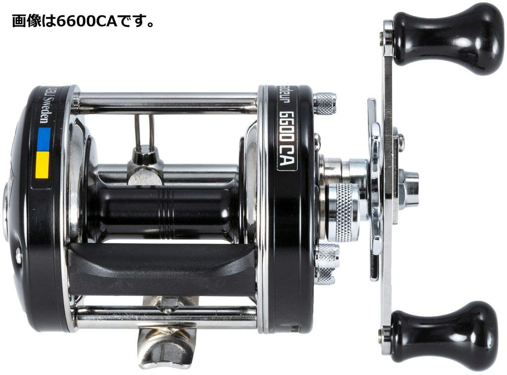 AbuGarcia Ambassador 6601CA Factory Tune Black Left Hand Clutch Type Double Hand Bass Snakehead Catfish Top Water Round Reel (Посол)