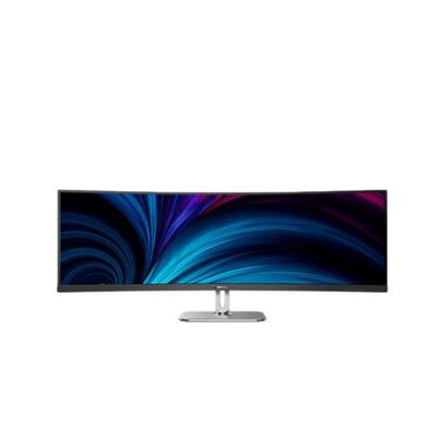 Philips 49-дюймовый изогнутый сверхширокий монитор с док-станцией USB-C, штепсель CN (адаптер в комплекте)