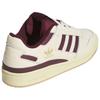 Unisex Sneakers Adidas Originals FORUM CL Skate Shoes Unisex Low-top Ivory/Dark Reddish Purple/Dark Navy Blue