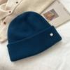 High-end wool rabbit down~ knitted wool hat for men and women, small ear protectors for autumn and winter, warm stacking hat, cold hat