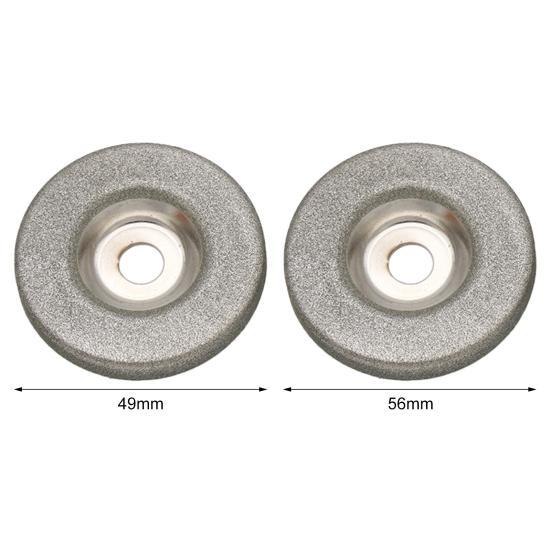 Круглый диск Алмазный шлифовальный круг для электрической многофункциональной точилки Аксессуары для шлифовальных станков Режущий вращающийся инструмент Профессиональный прочный деформированный