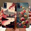 Чехол для ZTE Blade A51 Чехол для ZTE Blade A71 A7030 Роскошный Бабочка Любовь Милый Кот Крутой Красивый Лев Расписной Черный Силикон