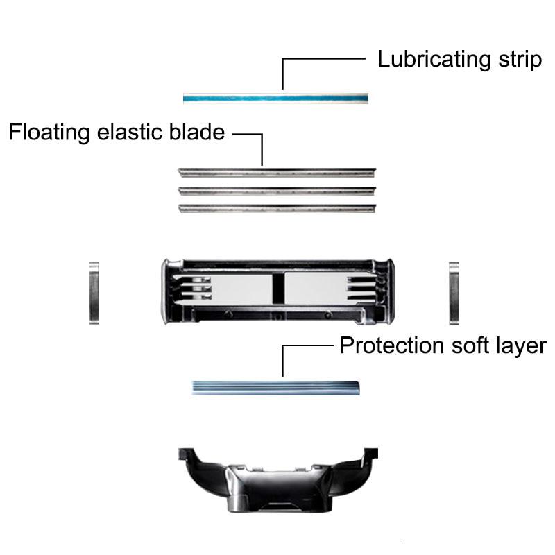 8Pcs Shaving Razor Blades For Men Blade Shave Blades