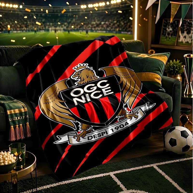 Ogc Nice Crest Artwork Blanket Lightweight Ideal Bedding Blanket Perfect for Travel, Camping, Living Rooms, Offices, Sofas, Fan Christmas gift