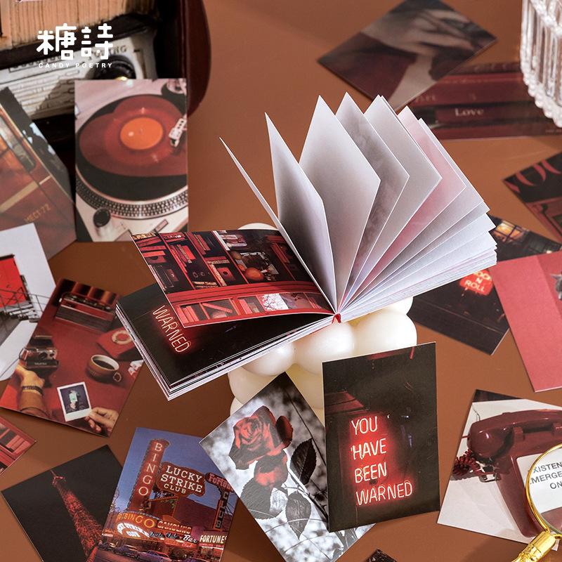 Книга наклеек 50 листов, горизонтальный формат, красивые дизайны с природными и городскими пейзажами для оформления журнала, страниц планировщика и DIY-поделок