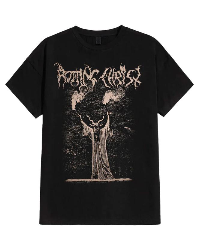 Rotting Christ Graphic T-Shirt | Gloria De Domino Inferni Album Artwork Unisex T-Shirt