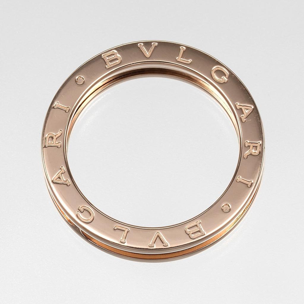 BVLGARI B.ZERO1 XS Ring Be zero one K18 Pink Gold #9.5(US Size) 8.3g mens Used