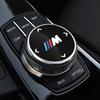 BAGO1 2026 Car Sticker BMW M Emblem Car Multimedia Knob Sticker For G20 G30 F10 F40 F44 F34 F30 G01 G02 G05 G06 G07 F25 F26 F07 F15 F1