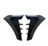 Universal 3D Carbon Fiber Style Car Side Wing Air Flow Fender Grill Intake Vent Trim Sticker