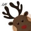 Kitchen Counter Organizer Reindeer Paper Towel Holder 3D Printed Standing Tissue Dispenser Retro Stable Base Rack Style Decorative Roll Stand