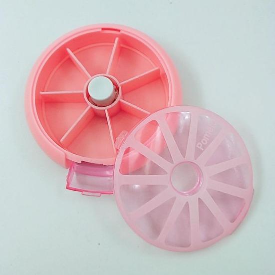 6 Grids Mini Cute Lemon Travel Business Pill Box Medicine Storage Case Organizer