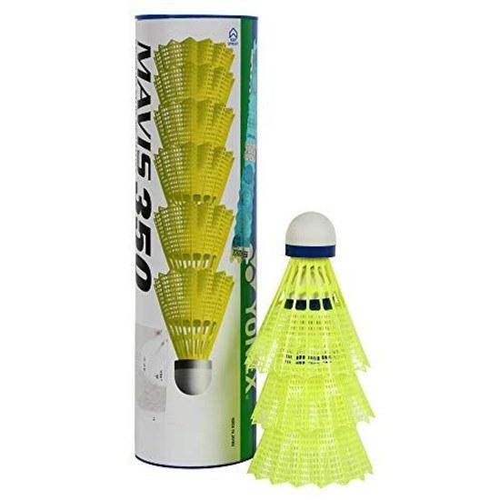 YONEX Mavis 350 nylon shuttlecock blue cap (yellow)