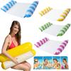 Water Inflatable Hammock Backrest Floating Drainage Upper Deck Chair Pool Party Floating Chair Sofa Floating Bed Foldable Summer