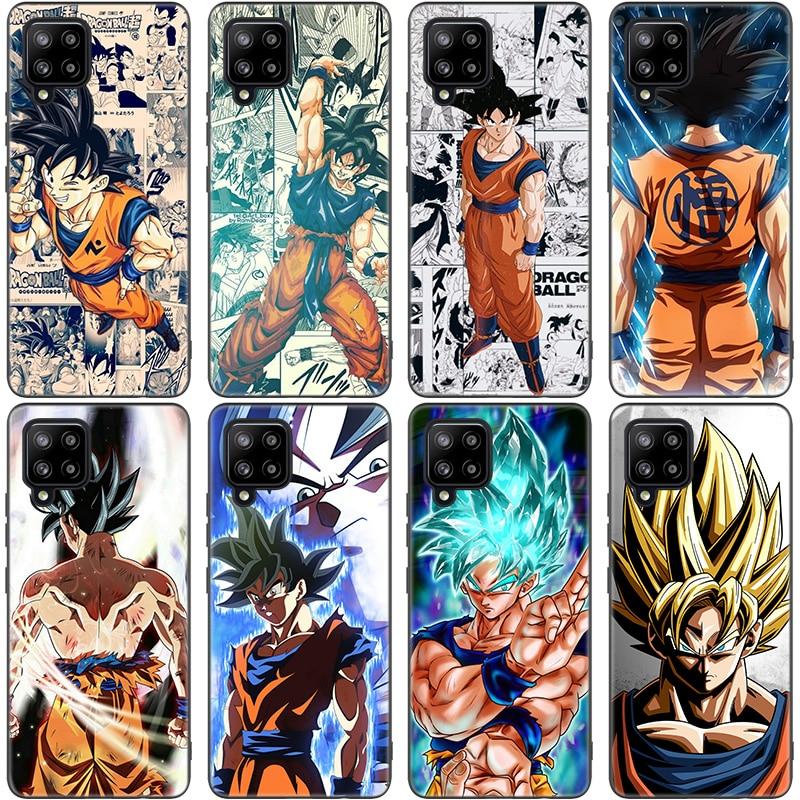 Аниме Son Goku Ultra Instinct черный чехол для Samsung Galaxy A12 A02S A22 A32 A52 A72 A71 A51 A41 A31 A21 A11 A50 A70 A10S A20S