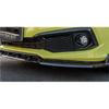 Автоаксессуары подходят для Honda Civic Седан 10-го поколения 2016-2020 АБС Глянцевый черный Накладка на крышку лампы передней противотуманной фары 2 шт.