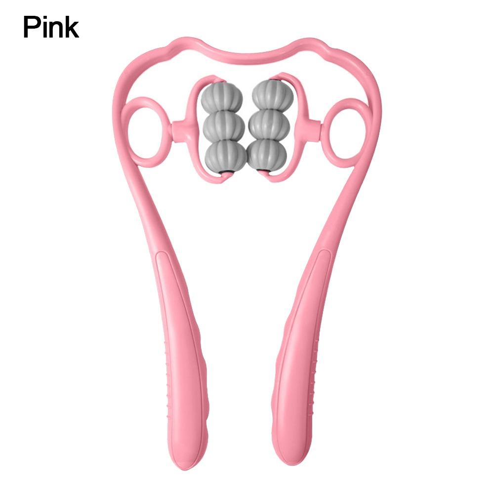 Роликовый инструмент Массажер для шейного отдела позвоночника Расслабьте шею для облегчения боли Глубокотканный массажер для шеи Роликовый массажер для шеи Талии Ног Стоп