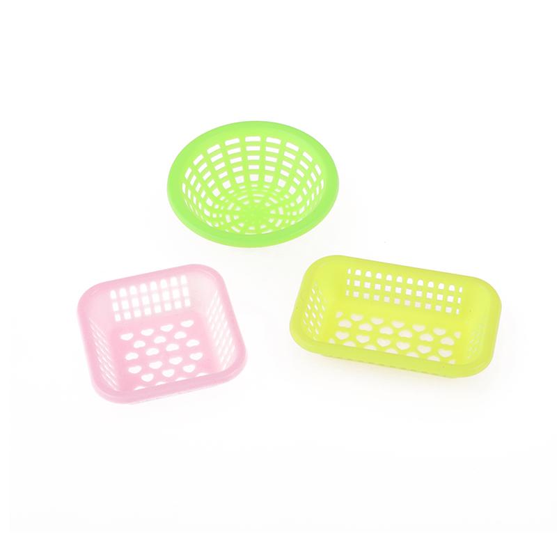 10 шт. 1:12 Миниатюрная корзина для хранения кукольного домика, мытье овощей, фруктов, корзин для еды, декор для кухни, аксессуары для игрушечного кукольного домика