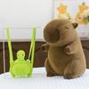 Игрушки капибары Плюшевые Имитирующие куклы животных Детские подарки на день рождения Декор для дома
