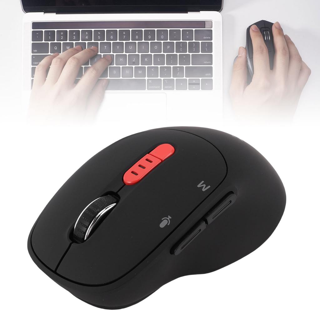 AI Voice Mouse for GPT 6 in 1 Voice Typing Translation Quiet Ergonomic Rechargeable Wireless Computer Mouse for Desktop PC