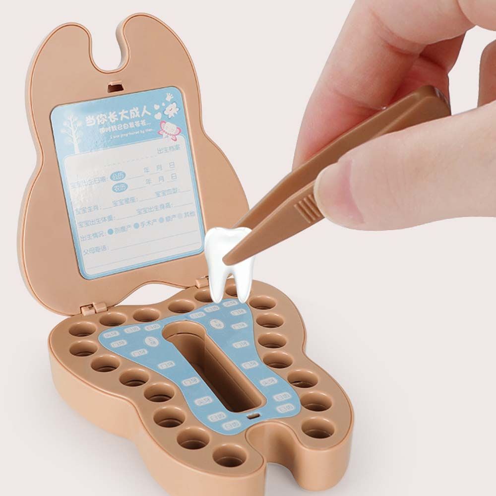 box Souvenirs Box Deciduous Tooth Case Baby Tooth Box Milk Teeth Organizer Tooth Fairy Box