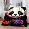 3D Dream Animal Cartoon Panda Милое одеяло, мягкое покрывало для дома, спальни, кровати, дивана, пикника, путешествия, офиса, покрывало, детский подарок