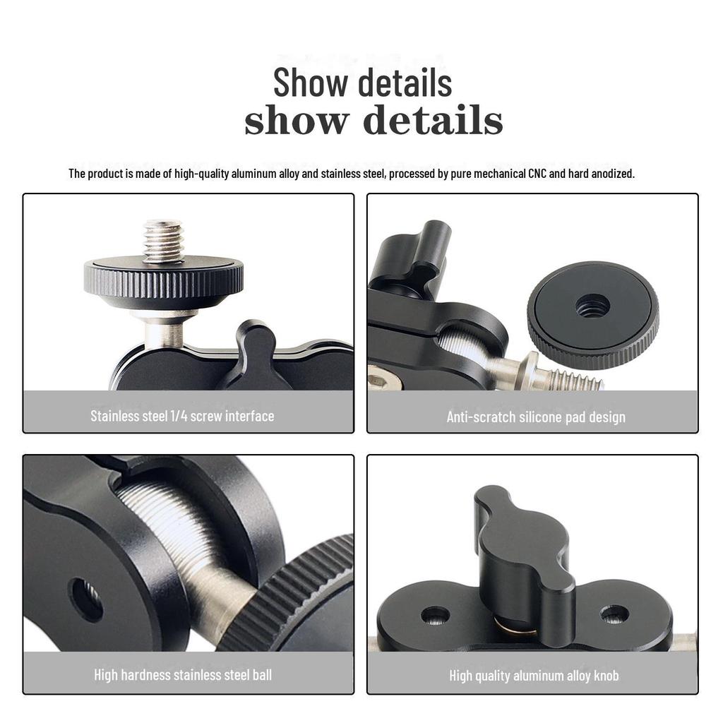 Универсальный кронштейн Magic Arm с двойной шаровой головкой для камеры и монитора - Аксессуар для фотосъемки