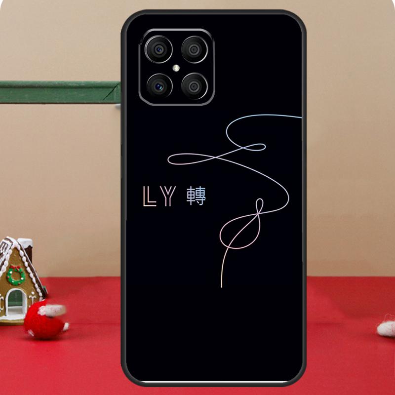 Чехол Love Yourself Flower Kpop для Honor Magic 7 Lite 5 6 8 Pro Honor 400 200 50 70 90 X8c X8a X8b X9a X9b X9c