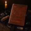 Большой кожаный журнал Книга Теней, 200 страниц